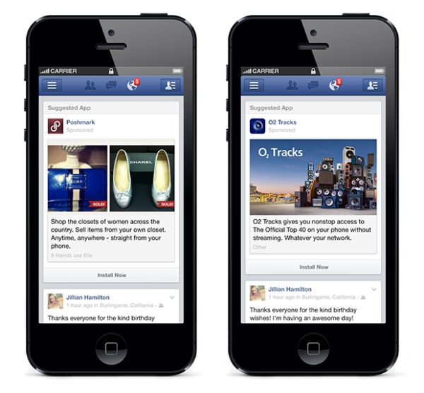 facebook interazione con app post promosso – liquid – alessandro santambrogio