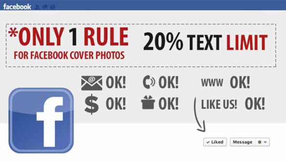 Facebook sempre più business oriented: nuove regole per la foto di copertina
